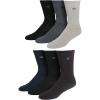 DOCKERS Men’s Performance Socks – 3-Pairs and 6-Pairs Athletic and Dress Crew Socks for Men(Tan Multi 81 (6 Pairs))