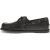 DOCKERS Men’s Vargas Leather Casual Classic Boat Shoe(Black)