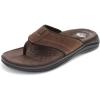 Dockers Men’s Banks Flip-Flop(Dark Tan)