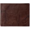 Dockers Men’s Bifold Leather Wallet-Thin Slimfold Extra Capacity(Brown Crunch)