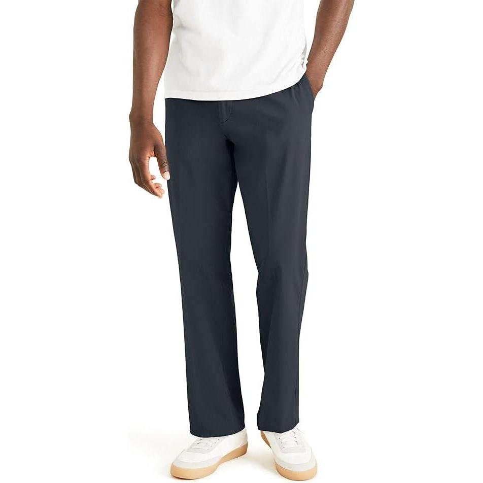 imageDOCKERS Mens City Trouser Classic Fit Smart 360 Tech PantsNightwatch Blue
