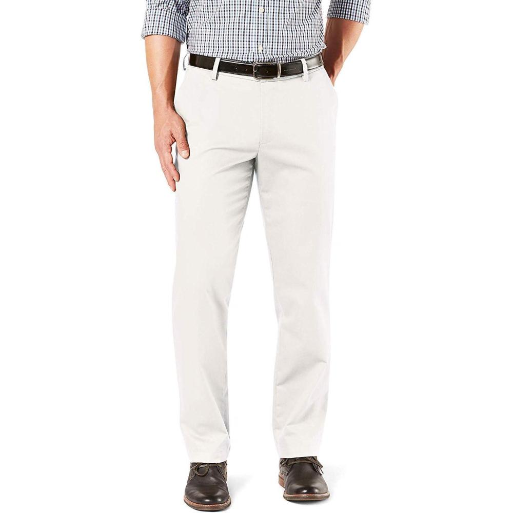 imageDockers Mens Straight Fit Signature Lux Cotton Stretch Khaki PantCloud