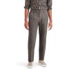 Classic Fit Signature Iron Free Khaki with Stain Defender Pants – Pleated (Regular and Big & Tall)(Dark Pebble)