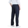 Classic Fit Signature Iron Free Khaki with Stain Defender Pants – Pleated (Regular and Big & Tall)(Navy Blazer)
