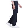 Classic Fit Signature Iron Free Khaki with Stain Defender Pants – Pleated (Regular and Big & Tall)(Navy Blazer)