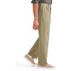 Classic Fit Signature Iron Free Khaki with Stain Defender Pants – Pleated (Regular and Big & Tall)(New British Khaki)
