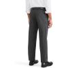Classic Fit Signature Iron Free Khaki with Stain Defender Pants – Pleated (Regular and Big & Tall)(Steelhead)