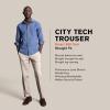 DOCKERS Men’s City Trouser Straight Fit Smart 360 Tech Pants(Warm Ash)