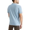DOCKERS Mens Short Sleeve Perfect Performance Polo (Regular and Big & Tall)(Blue Shadow)