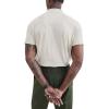 DOCKERS Mens Short Sleeve Perfect Performance Polo (Regular and Big & Tall)(Sahara Khaki)