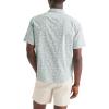 DOCKERS Men’s Regular Fit Short Sleeve Casual Shirt (Standard and Big & Tall)(Green – Loquat Harbor Grey)