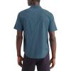 DOCKERS Men’s Regular Fit Short Sleeve Casual Shirt (Standard and Big & Tall)(Indian Teal)