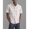 DOCKERS Men’s Regular Fit Short Sleeve Casual Shirt (Standard and Big & Tall)(Pink – Afterglow Fawn (Slub))