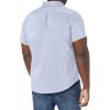 Dockers Men’s Classic Fit Short Sleeve Signature Comfort Flex Shirt (Standard and Big & Tall)(Delft Blue – End on End)