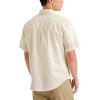 Dockers Men’s Classic Fit Short Sleeve Signature Comfort Flex Shirt (Standard and Big & Tall)(Khaki – Pipa Wheat Print)