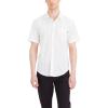 DOCKERS Men’s Regular Fit Short Sleeve Ultimate Shirt((New) Lucent White)