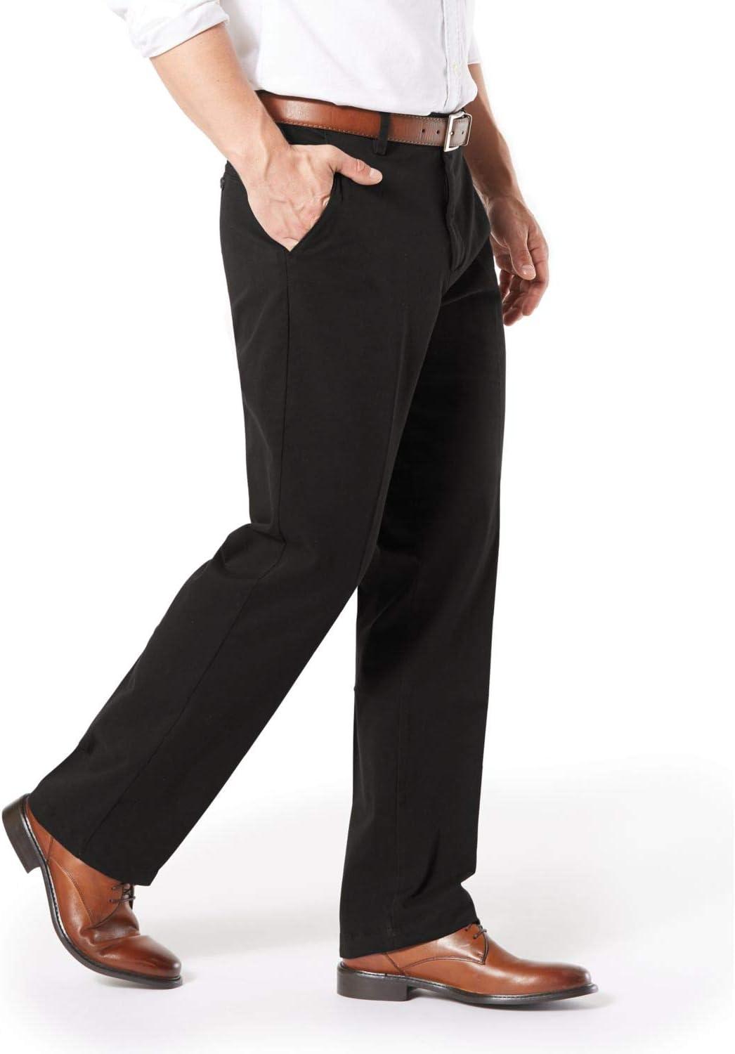 imageDockers Mens Classic Fit Workday Khaki Smart 360 FLEX Pants Standard and Big ampamp Tall