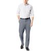 Dockers Men’s Classic Fit Signature Khaki Lux Cotton Stretch Pants(Burma Grey)