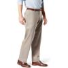 Dockers Men’s Classic Fit Signature Khaki Lux Cotton Stretch Pants(Timberwolf)