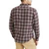 Dockers Men’s Regular Fit Long Sleeve Casual Shirt (Regular and Big & Tall)(Bitter Chocolate – Seahaven Plaid (Flannel))