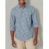 Dockers Men’s Regular Fit Long Sleeve Casual Shirt (Regular and Big & Tall)(Blue Bell – Stadium Gingham (Poplin))