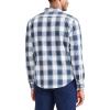 Dockers Men’s Regular Fit Long Sleeve Casual Shirt (Regular and Big & Tall)(Egret White – Oceanic Plaid)