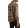 Dockers Men’s Regular Fit Long Sleeve Casual Shirt (Regular and Big & Tall)(Leather – Arnold Plaid (Flannel))