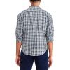 Dockers Men’s Regular Fit Long Sleeve Casual Shirt (Regular and Big & Tall)(Mountain Creek Blue – Quartnerback Plaid (Oxford))