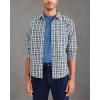 Dockers Men’s Regular Fit Long Sleeve Casual Shirt (Regular and Big & Tall)(Mountain Creek Blue – Quartnerback Plaid (Oxford))