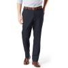 Dockers Men’s Classic Fit Signature Khaki Lux Cotton Stretch Pants(Dockers Navy)