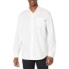 Dockers Men’s Regular Fit Long Sleeve Casual Shirt (Regular and Big & Tall)(Lucent White – Solid (Oxford))