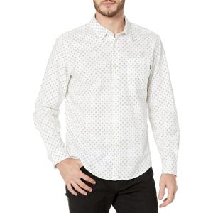 Dockers Men’s Regular Fit Long Sleeve Casual Shirt (Regular and Big & Tall)(Lucient White)