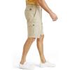 DOCKERS Mens Perfect Cargo Classic Fit Shorts(Sand Dune Khaki)