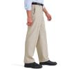 DOCKERS Mens Relaxed Fit Signature Iron Free Khaki With Stain Defender Pants(Cloud)
