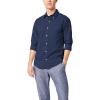 Dockers Men’s Classic Fit Long Sleeve Signature Comfort Flex Shirt (Standard and Big & Tall)(Medieval Blue – Solid)