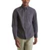 Dockers Men’s Classic Fit Long Sleeve Signature Comfort Flex Shirt (Standard and Big & Tall)((New) Steelhead Grey – Solid)