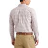 Dockers Men’s Classic Fit Long Sleeve Signature Comfort Flex Shirt (Standard and Big & Tall)(Pink Chuparosa Fawn – Plaid)
