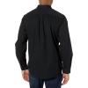 Dockers Men’s Classic Fit Long Sleeve Signature Iron Free Shirt with Stain Defender(Black – Solid)