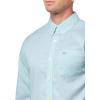 Dockers Men’s Classic Fit Long Sleeve Signature Iron Free Shirt with Stain Defender((New) Gilmore Tourmaline Print)