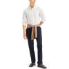 Dockers Men’s Classic Fit Long Sleeve Signature Iron Free Shirt with Stain Defender((New) Hatton Lucent White (Tourmaline/Peach Bloom) Plaid)