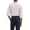 Dockers Men’s Classic Fit Long Sleeve Signature Iron Free Shirt with Stain Defender((New) Madison Lucent White Stripe)