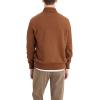 Dockers Men’s Regular Fit Long Sleeve 1/4 Zip Fleece Sweatshirt((New) Heather Caramel Café)