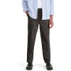 DOCKERS Mens Relaxed Fit Signature Iron Free Khaki With Stain Defender Pants((New) Steelhead)