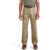 DOCKERS Mens Relaxed Fit Signature Iron Free Khaki with Stain Defender Pants-Pleated(New British Khaki)