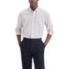 Dockers Men’s Classic Fit Long Sleeve Signature Iron Free Shirt with Stain Defender((New) Madison Lucent White Stripe)
