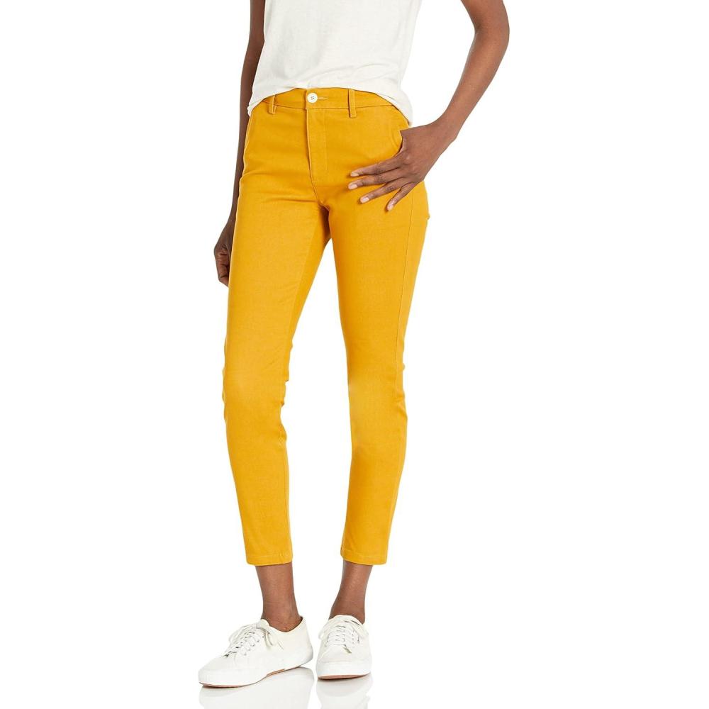 imageDOCKERS Womens Skinny Fit Weekend Chino PantsChai Tea