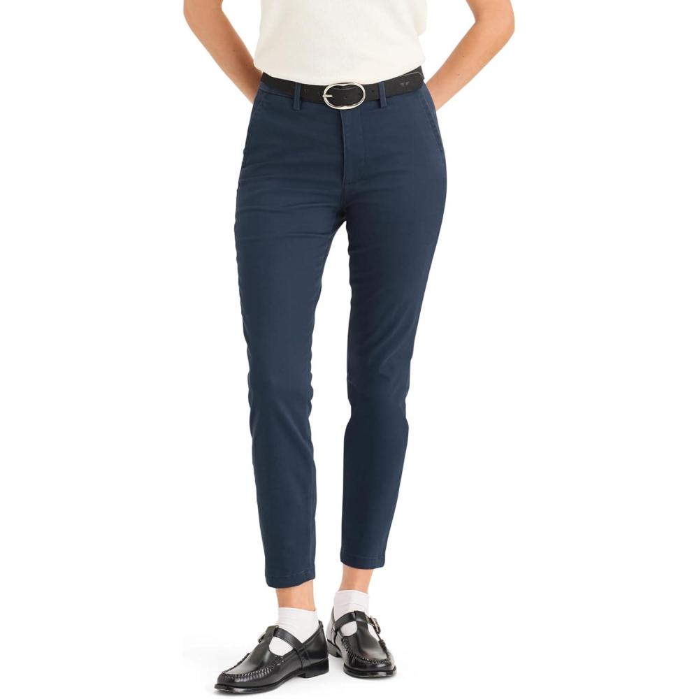 imageDOCKERS Womens Skinny Fit Weekend Chino PantsNew Navy Ash