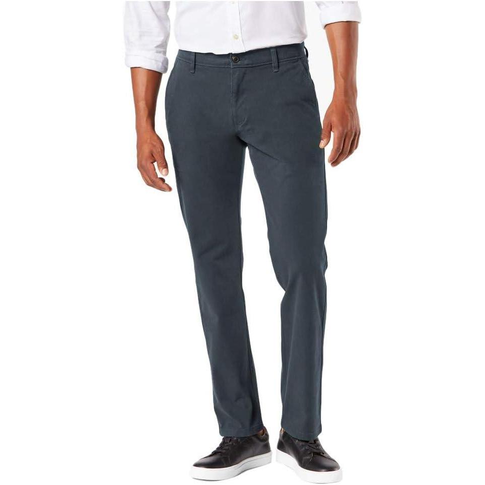 imageDockers Straight Fit Ultimate Chino with Smart 360 Flex Regular and Big ampamp TallCool Slate