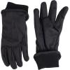 Dockers Men’s Warm Fabric Winter Gloves with Smartphone Touchscreen Capability(Black Gripped)