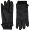 Dockers Men’s Warm Fabric Winter Gloves with Smartphone Touchscreen Capability(Black Mixed Media)
